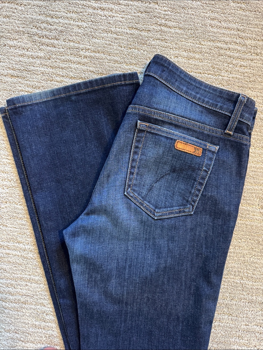 Joe's Jeans dark wash flare denim